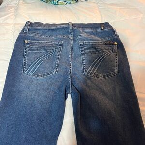 NWOT - 7 For All Mankind Women's Dark Blue Boot Cut Jeans